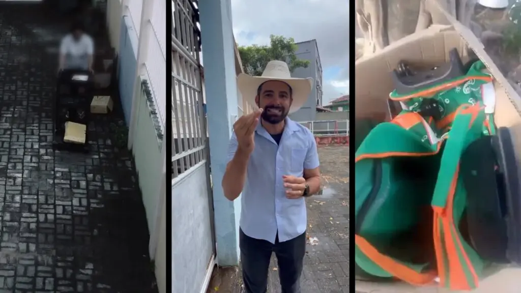 Deputado flagra descarte de materiais escolares em CMEI de Laranjeiras