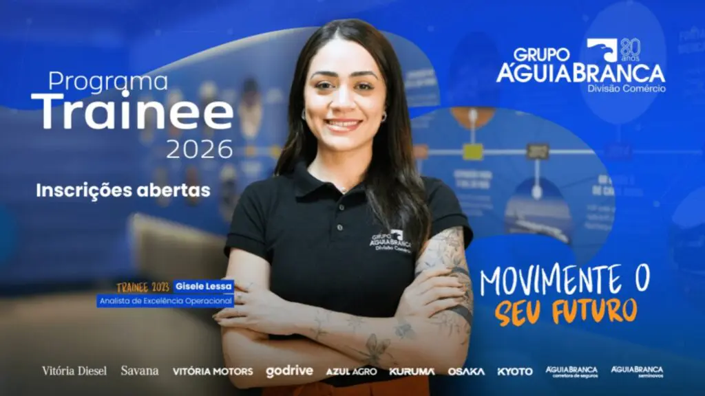 Grupo Águia Branca lança vagas exclusivas no Programa Trainee 2026