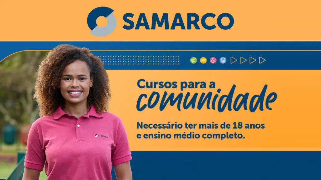Samarco abre inscrições para cursos profissionalizantes gratuitos Samarco oferece cursos profissionalizantes 100% gratuitos no ES