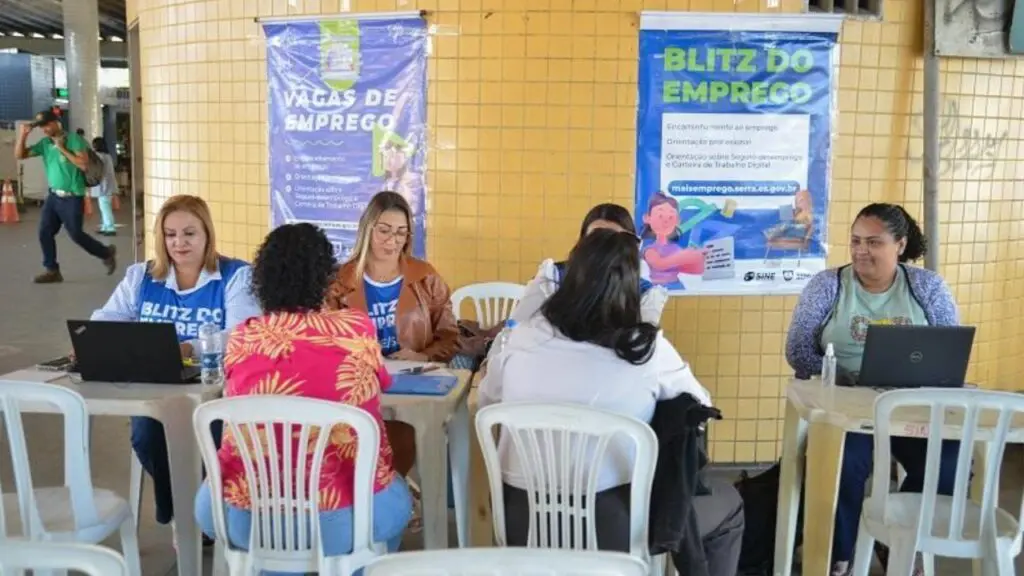 Blitz do Emprego abre 2026 com mais de 1,3 mil vagas na Serra