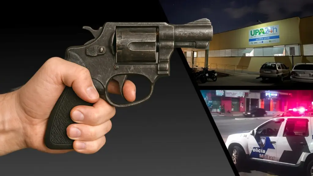 Homem tenta pedir para filho encerrar festinha na frente de casa e é baleado na Serra