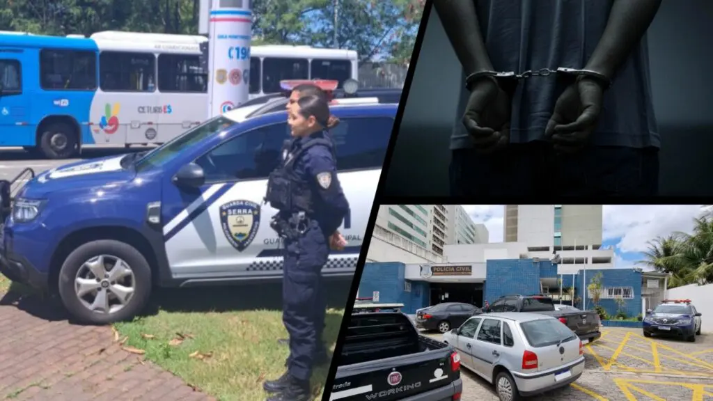 Homem é preso após fazer ameaças e tentar invadir residência da ex-companheira na Serra Sujeito é preso após ameaças e tentar invadir a casa da ex na Serra