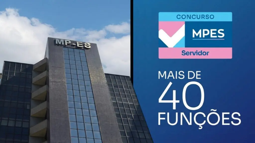 MPES prepara concurso com mais de 40 funções e salários de até R$ 9,4 mil Concurso do MPES terá mais de 40 funções e salários de até R$ 9,4 mil