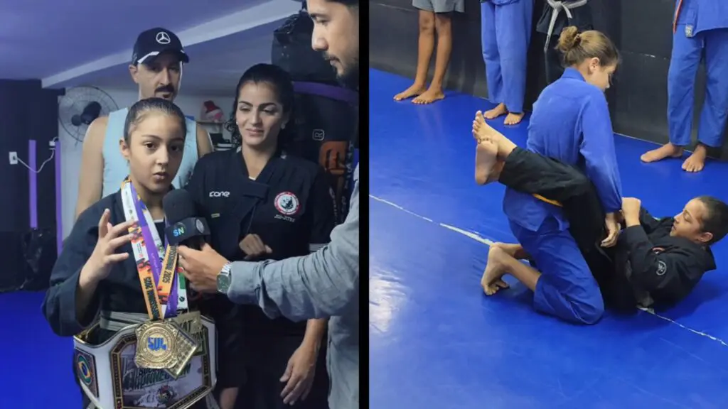 Menina multicampeã de apenas de 8 anos busca patrocínio para competir no jiu-jitsu fora do ES Menina multicampeã de apenas de 8 anos busca patrocínio para competir no jiu-jitsu fora do ES
