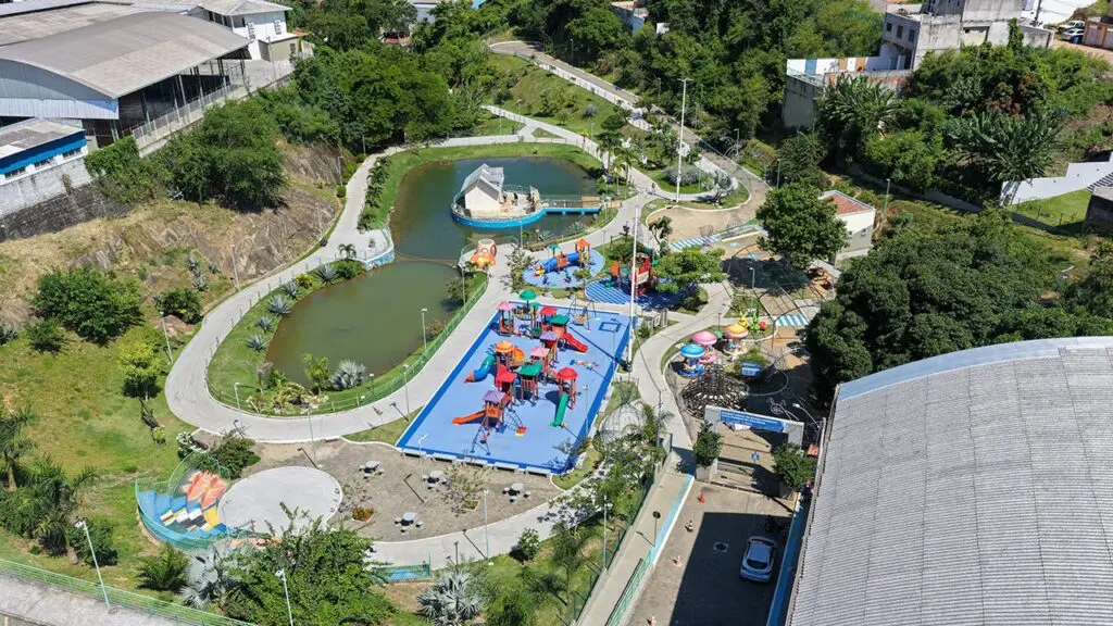Parque da Biquinha recebe montagem da tradicional Vila da Páscoa em Cariacica