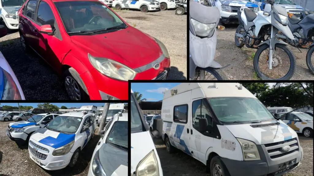 Leilão da PMES chama atenção com mais de 100 veículos e preços iniciais acessíveis