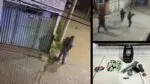 Viaturas da Polícia Militar em Cidade Pomar, na Serra, durante operação que terminou com suspeito morto em confronto