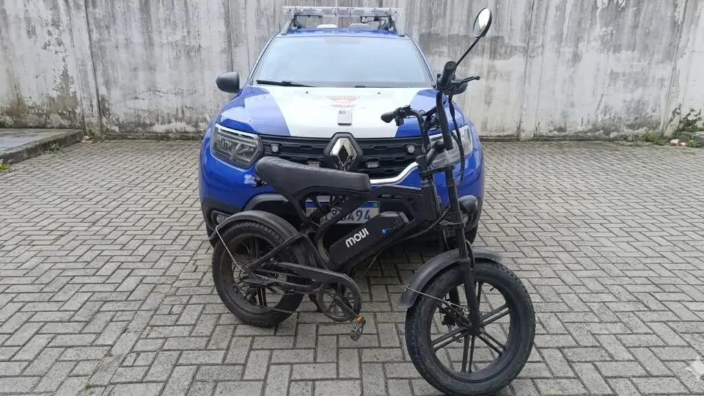 Ação rápida da Guarda de Vitória resulta na recuperação de bicicleta elétrica logo após o roubo