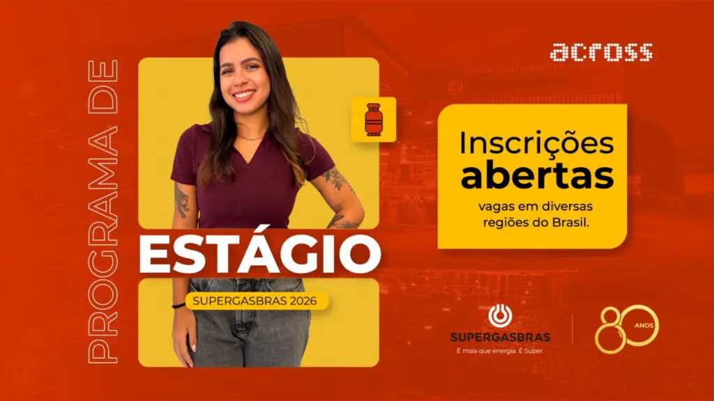Supergasbras abre vagas de estágio com oportunidades na Serra