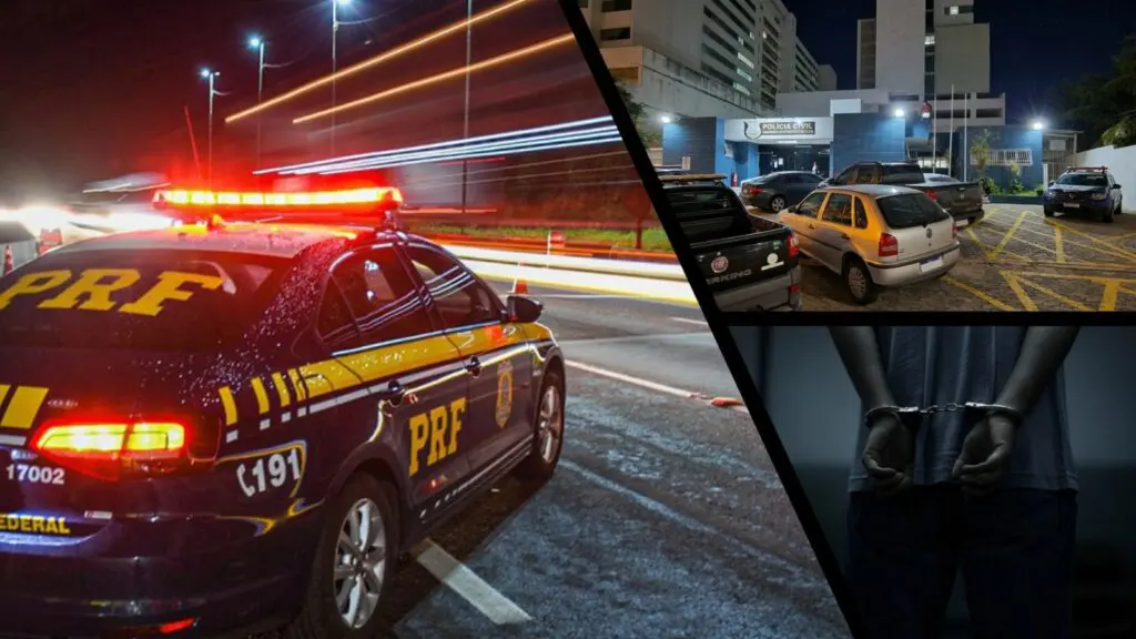 PRF prende condenado por agredir mulher durante fiscalização na Serra PRF prende condenado por agredir mulher em ônibus na Serra