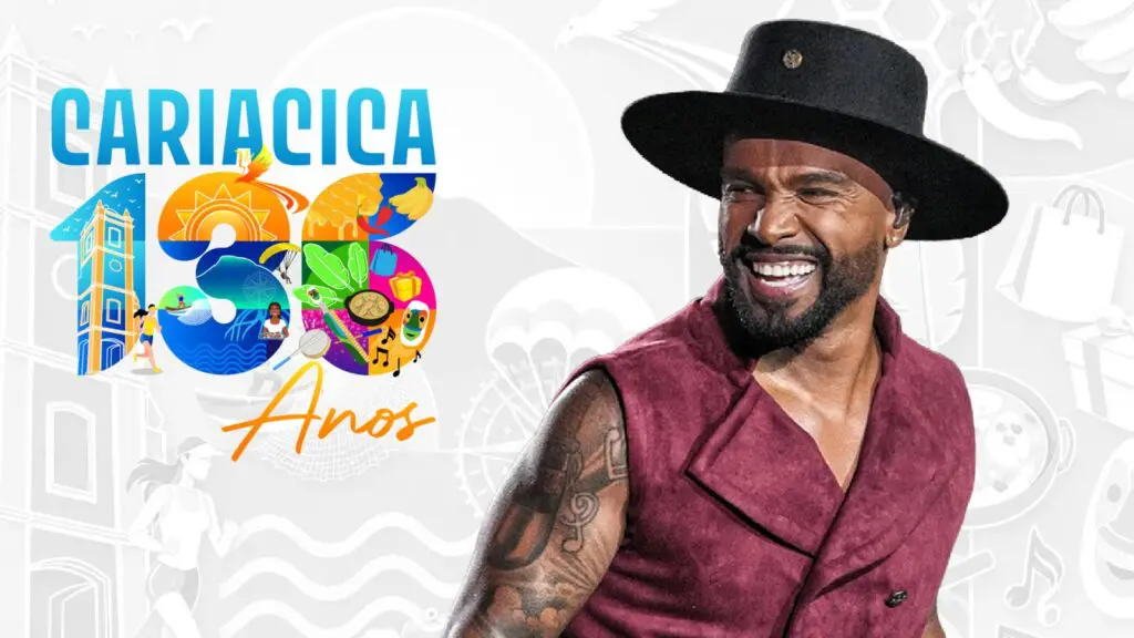 Cariacica 136 anos: Alexandre Pires se apresenta para fãs de samba e pagode nesta semana Cariacica 136 anos: Alexandre Pires se apresenta para fãs de samba e pagode nesta semana