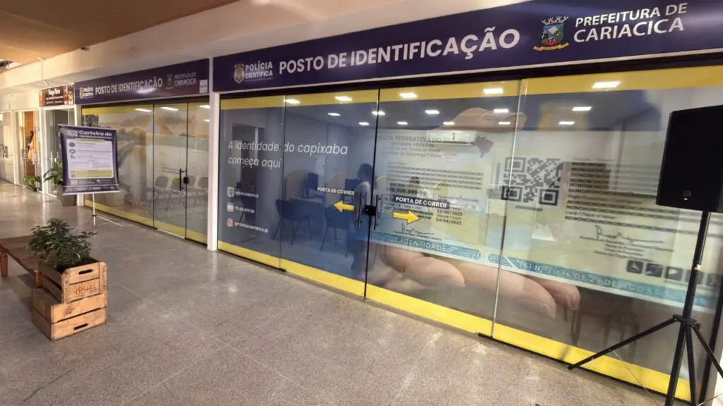 Novo posto para emissão da Carteira Nacional de Identidade começa a funcionar em Cariacica