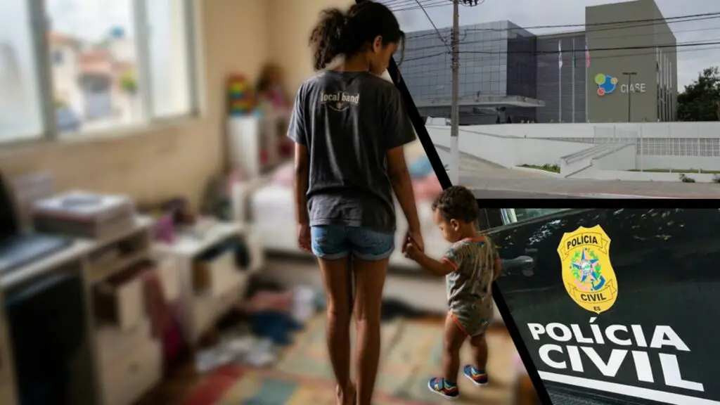 Sonho de ser mãe: adolescente que fugiu com irmão bebê é encontrada na Serra PC apreende adolescente na Serra suspeita de "sequestrar" irmão de menos de 2 anos