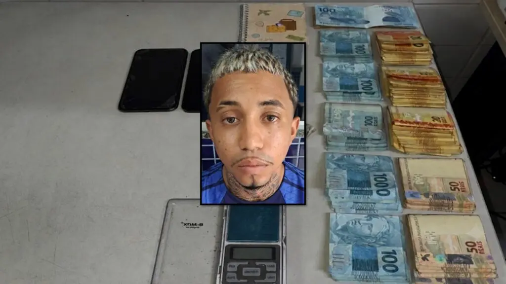 Procurado por assassinato em Vila Velha é preso com drogas e R$ 10 mil na Serra Procurado por assassinato em Vila Velha é preso com drogas e R$ 10 mil na Serra