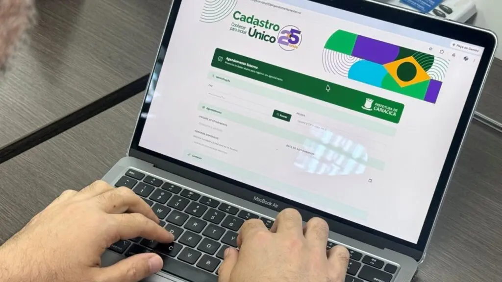 Moradores já podem marcar atendimento do CadÚnico pela internet em Cariacica Moradores já podem marcar atendimento do CadÚnico pela internet em Cariacica