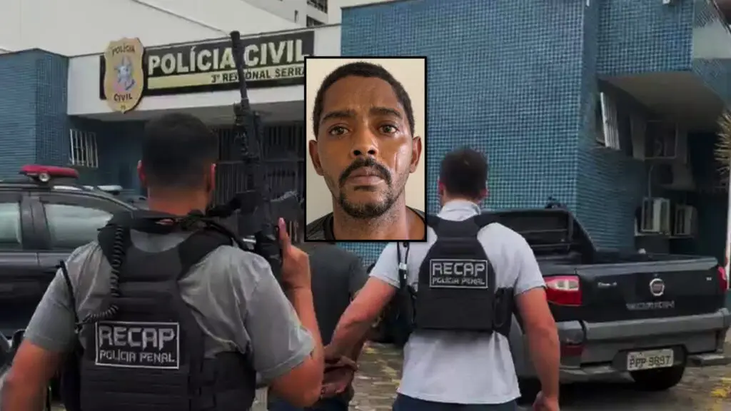 Fugitivo da Justiça do RJ é preso enquanto trabalhava em uma empresa na Serra Foragido da Justiça do Rio de Janeiro é preso enquanto trabalhava na Serra