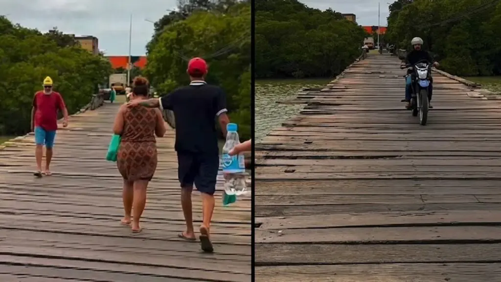 Moradores mostram preocupação com acidentes na ponte entre Nova Almeida e Praia Grande