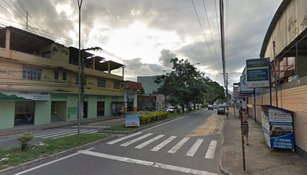 Vista de uma rua do bairro de Fatima