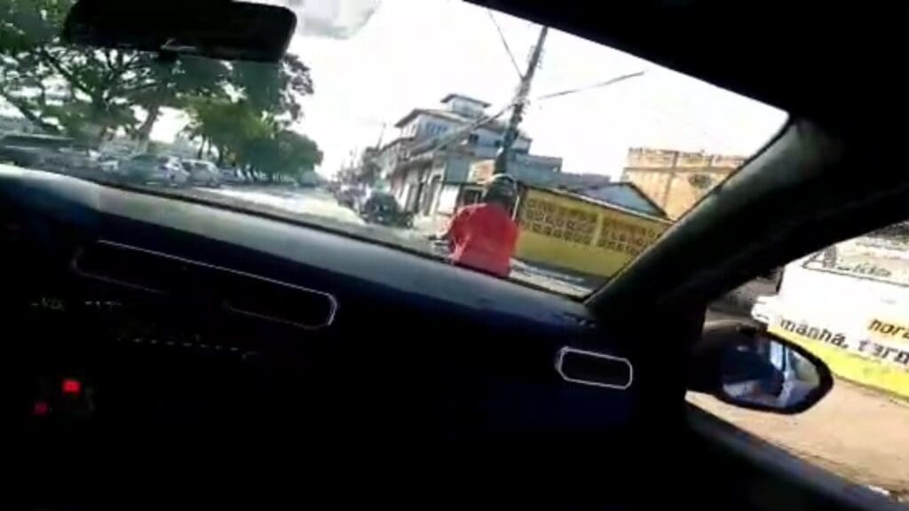 Vídeo: Suspeito de assalto tenta escapar da Guarda Municipal, mas terminou mal no bairro Cidade Continental