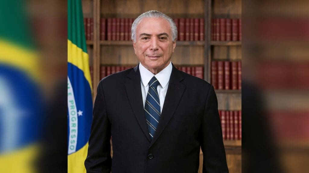 Ex-presidente Michel Temer vem ao ES para participar de evento sobre liberdade e empreendedorismo