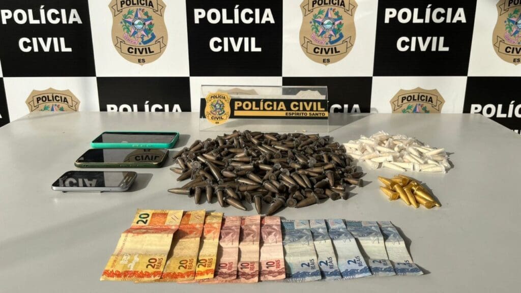 DHPP Serra prende queimado com drogas durante buscas por homicidas em Jacaraípe