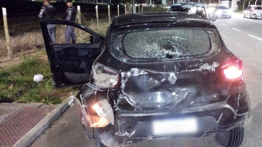 Motorista de App reage a assalto e acaba ferido em Marbella