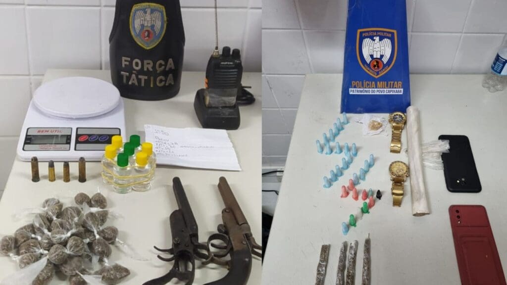 Giro Policial: PM faz patrulhamento em diversos bairros da Serra com apreensões e prisões do tráfico