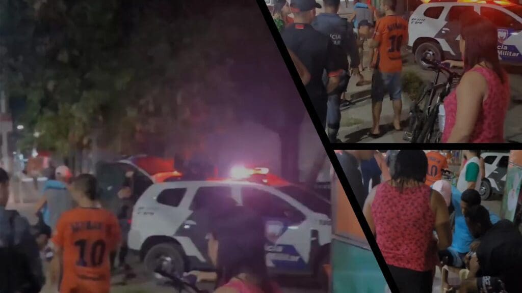 Funcionário de churrasquinho leva “besourada perdida” durante treta em Novo Horizonte