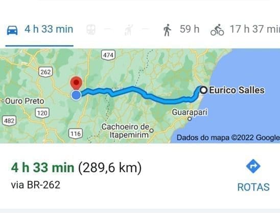 Serrano se inspira no filme "Forest Gump" para viajar mais de 500 km a pé de Vitória até Belo Horizonte