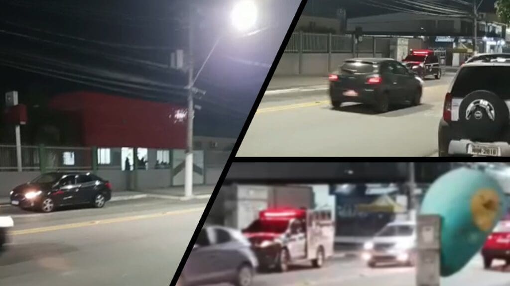 Atualizado: aluno passa mal e morre antes de iniciar aula em academia na Serra Moisado com a viatura da Polícia Civil IML na frente da unidade de saúde do bairro Novo Horizonte na Serra