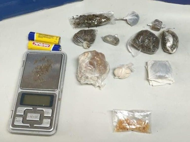 Materiais ilícitos apreendidos em Barcelona