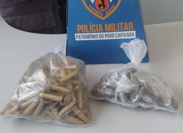 Maconha apreendida em Novo Horizonte