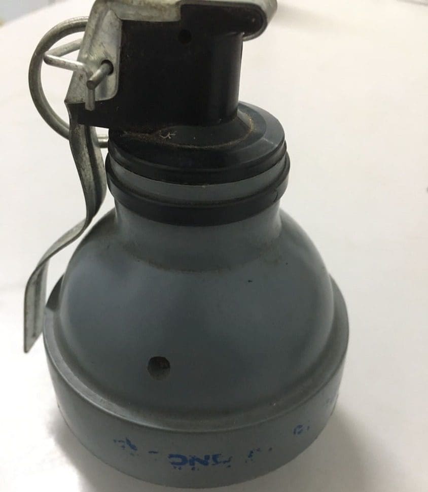 Granada apreendida em Planalto Serrano