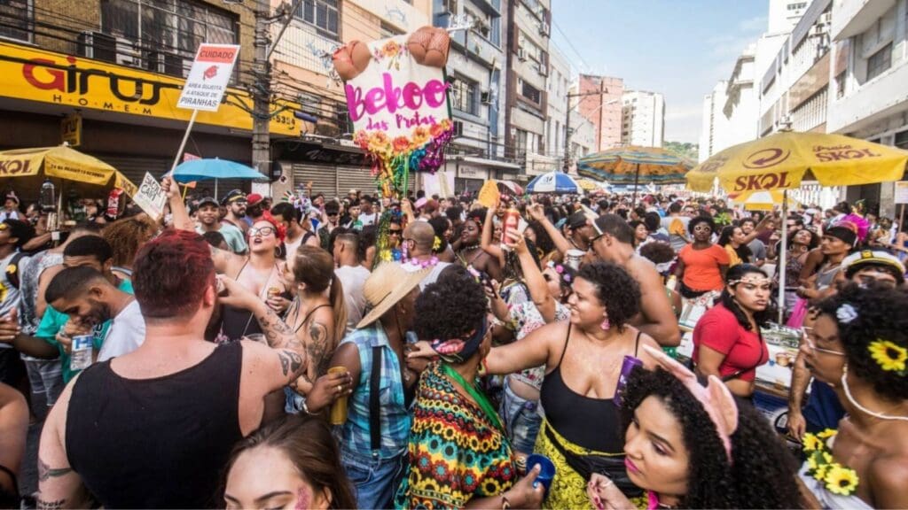 Bloco de rua em Vitória