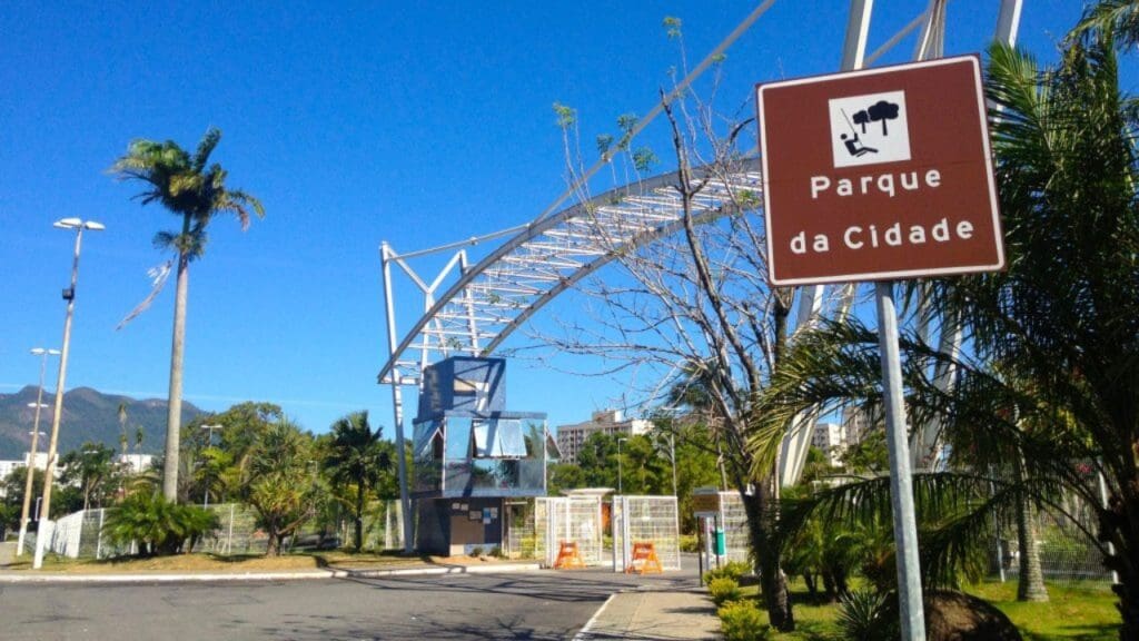 Entrada do Parque da Cidade