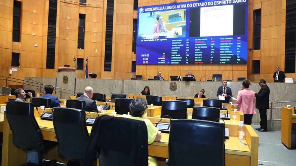 Deputados capixabas aprovam projeto que define sexo como critério no esporte Sessão Ordinária - 12.04.2023