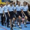 Alunos da Escola Cívico-Militar de Cariacica