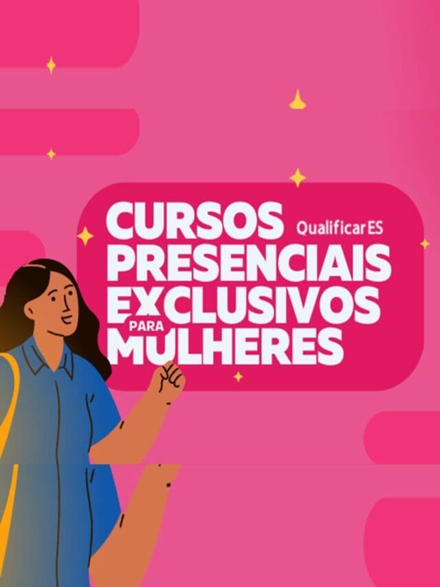 Qualificar ES oferece mais de mil vagas para cursos gratuitos exclusivos ao público feminino