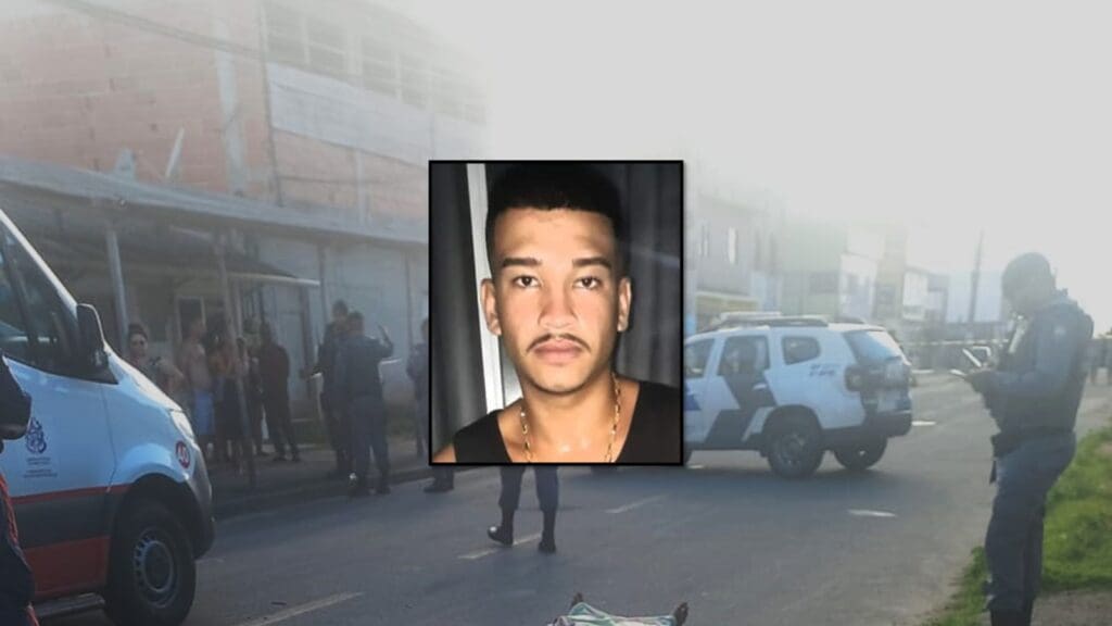 Homem de moto é morto com 13 tiros no bairro Planalto Serrano