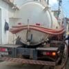 Caminhão de sucção da prefeitura da Serra