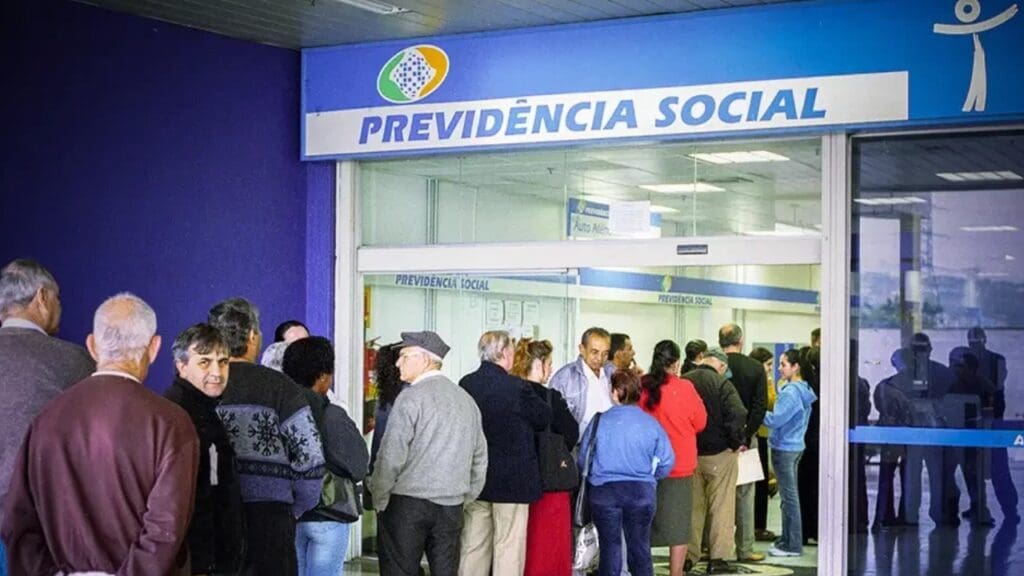 Foto da fachada do INSS