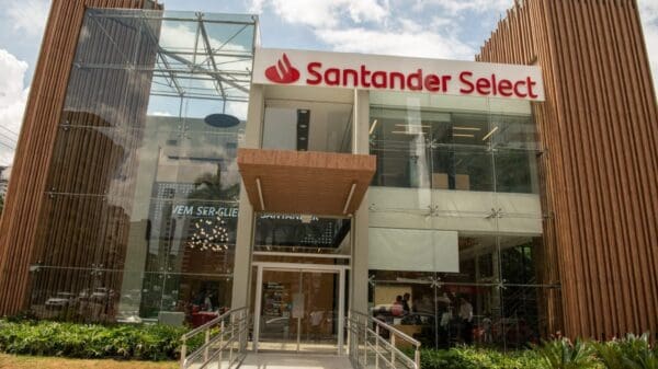 Foto da fachada do Santander Select