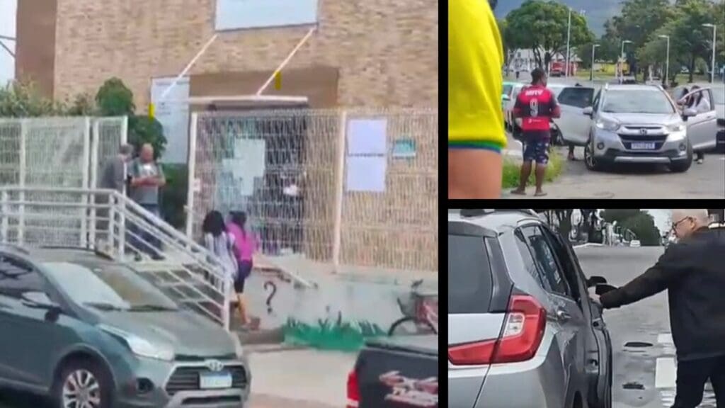 Imagens de vídeos denúncia contra a presidente da FAMS