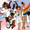 ilustração de diferentes mulheres trans
