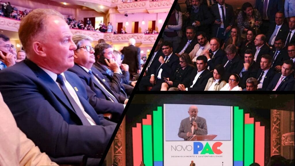 Governador participa do lançamento do novo PAC, programa que visa investir mais de 60 bilhões em obras no ES Renato Casagrande comparece ao lançamento do Novo PAC