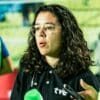 Ana Clara marcou história como a primeira narradora no futebol capixaba