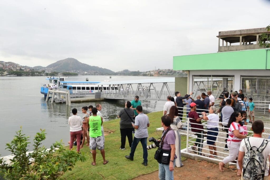 Estação do Aquaviário em Cariacica (Foto: Ricardo Medeiros e Maria Fernanda Conti)