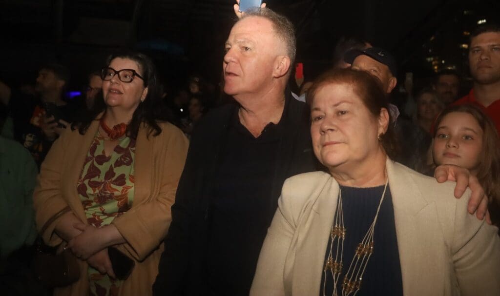 Governador esteve acompanhado da primeira-dama Maria Casagrande no evento