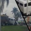 Acidente na BR-101 envolvendo carreta, caminhão e moto causa transtornos na Serra