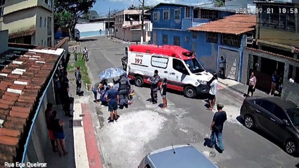 Vídeo flagra tentativa de homicídio na Serra.
